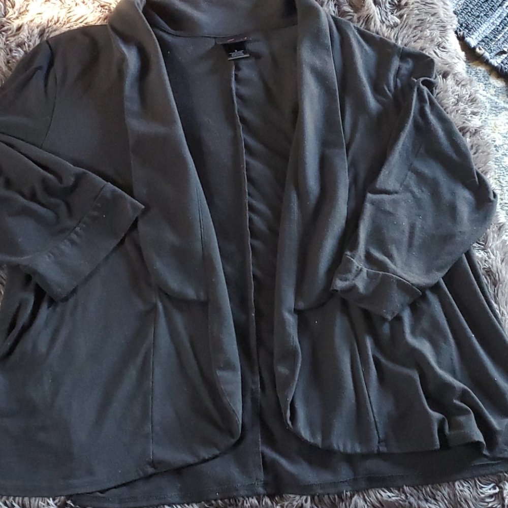 Torrid Knit Open Front Blazer